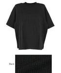 セール★2690円→990円 Tシャツ メンズ 半袖Tシャツ ラグラン プルオーバー クルーネック ミディアム丈 伸縮性 無地 メール便不可 24ss