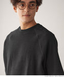 セール★2690円→990円 Tシャツ メンズ 半袖Tシャツ ラグラン プルオーバー クルーネック ミディアム丈 伸縮性 無地 メール便不可 24ss