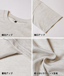 セール★1690円→990円 Tシャツ メンズ ミニ裏毛 スウェット ビックシルエット クルーネック リブ 半袖 無地 ミディアム丈 ベーシック メール便不可 24ss coca コカ