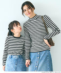 【福袋対象商品】セール★1490円→990円 アンゴラタッチ ワイドリブ ボトルネックトップス レディース メール便不可