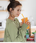 WEB限定セール★3690円→2690円ラッシュガード レディース チュニック 水陸両用 UVカット 日焼け防止 ティアード 指穴付き 袖口ゴム  速乾 メール便不可