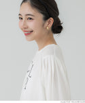 セール★1290円→550円 パフスリーブロゴTシャツ レディース メール便可