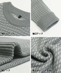 【福袋対象商品】セール★2990円→990円 レギュラーバーズアイニットトップス メンズ メール便不可