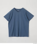セール★990円→550円 Tシャツ メンズ コットン Vネック レギュラーフィット ミディアム丈 無地 シンプル ベーシック 半袖 綿100 メール便可 23ss coca コカ
