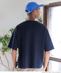 セール★1690円→550円 Tシャツ メンズ カットソー テールカット イージーケア 半袖 オーバーサイズ クルーネック 薄手 接触冷感 吸水速乾 メール便可 24ss coca コカ